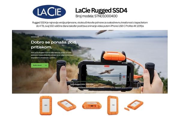 LaCie Rugged SSD4