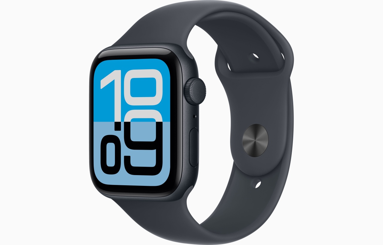 Apple Watch SE 3 GPS 44mm Midnight Aluminium Case with Midnight Sport Band