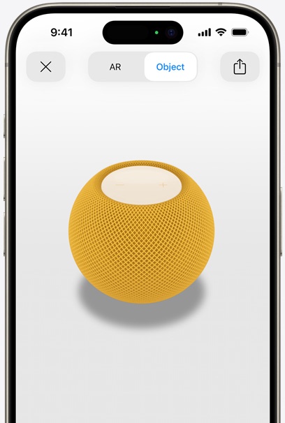 Apple HomePod Mini - Yellow T3