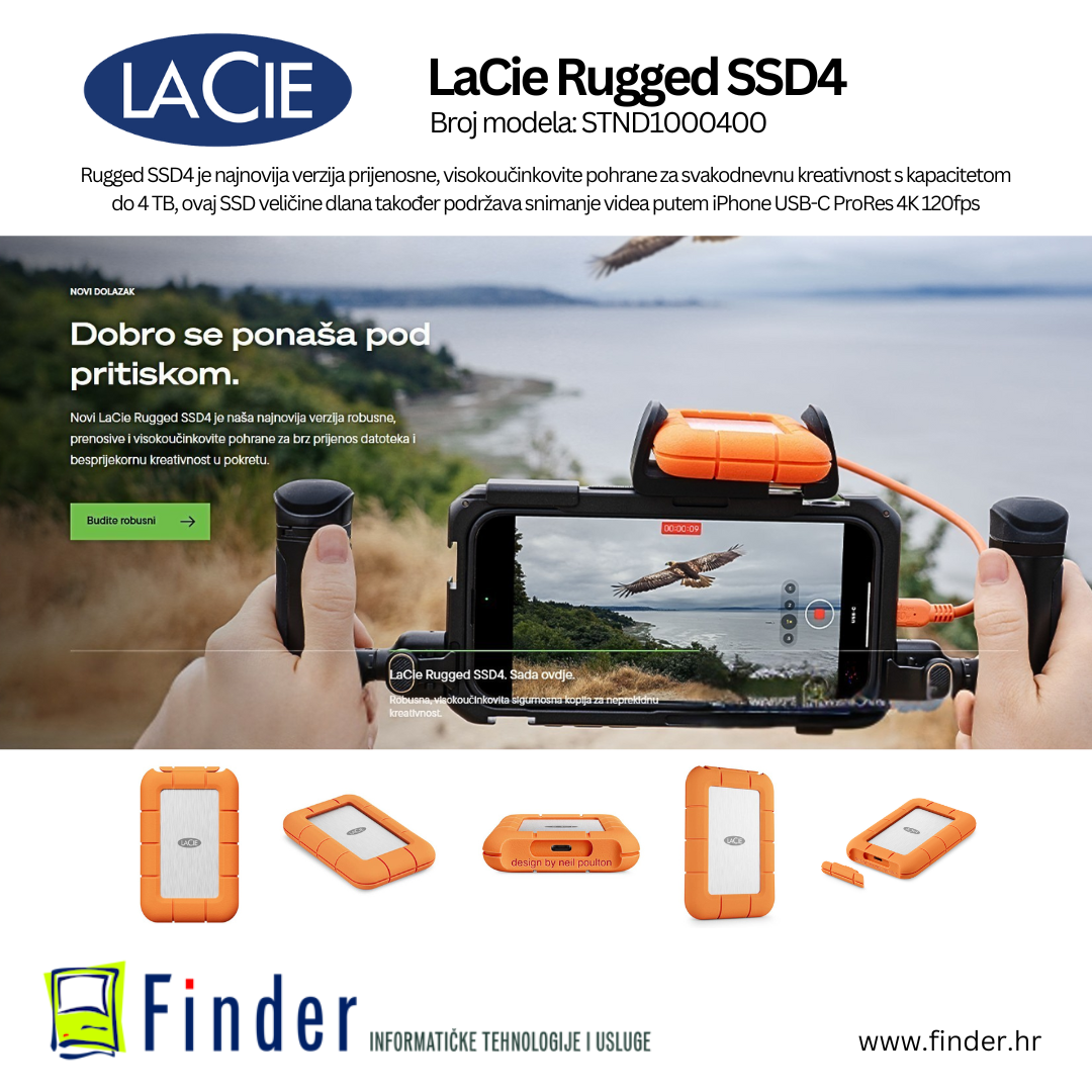 LaCie Rugged SSD4